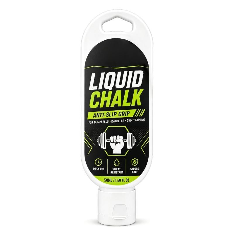 Gym Grip Chalks Bottle for Strength Training, Liquid Chalks with Quick Drying Sweat Resistant Support, Easy Palms Preps for Lifting Training