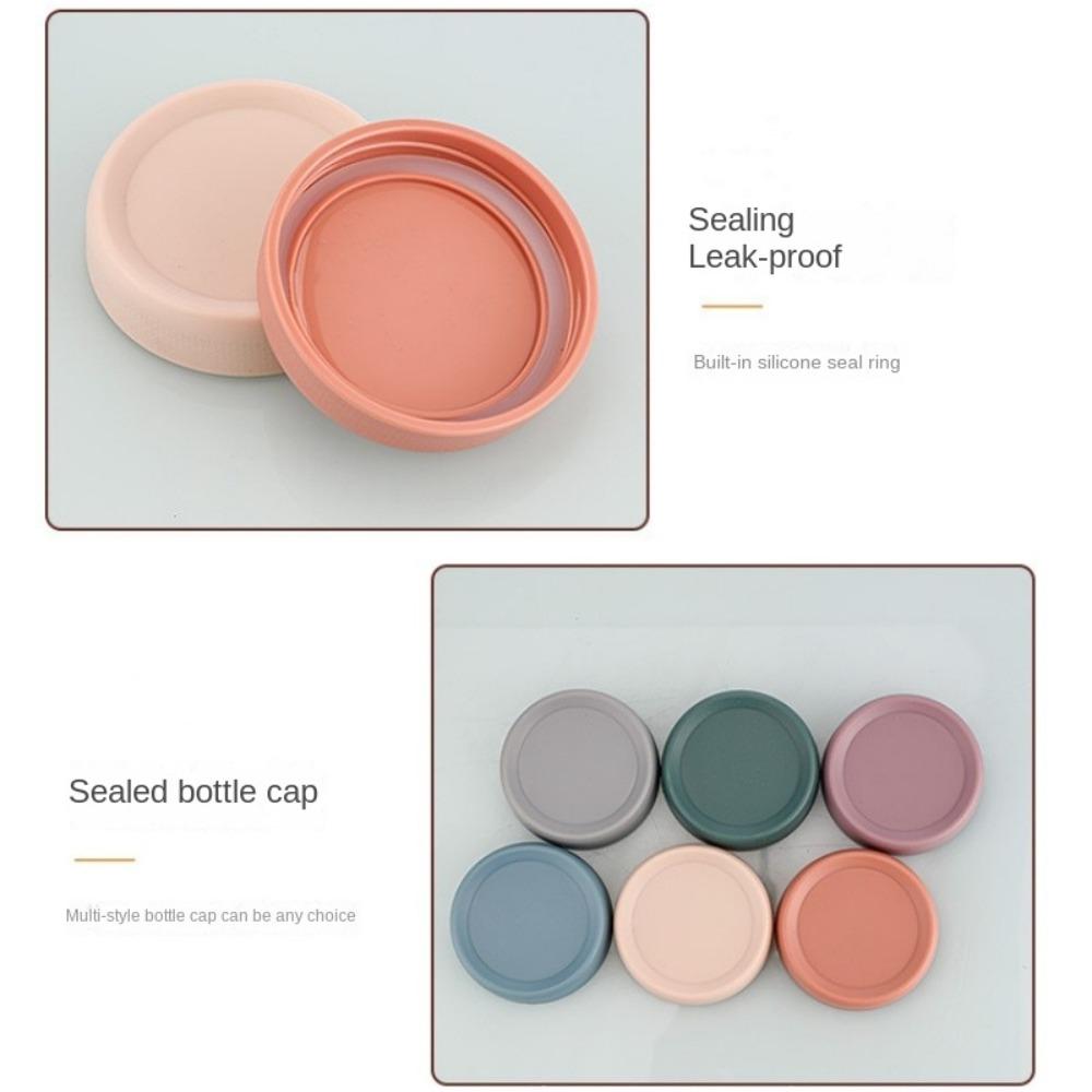 480ml 16oz Food Prep Jars with Lids Food Containers New Yogurt Bowl  for Snack Spice Sugar