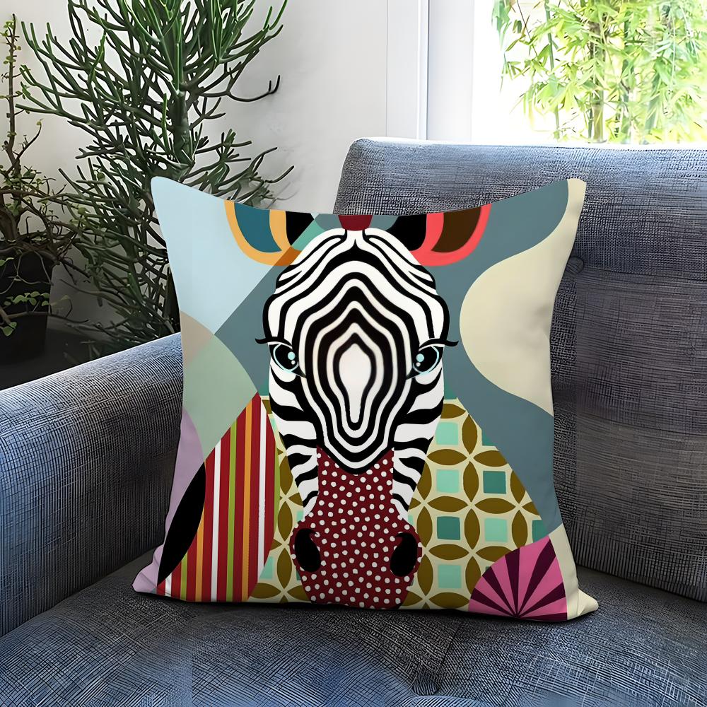 

Hot LLanre Adefioyeing Cushion Cover Comfortable Reversible Pillow Cover Ideal for Car Sofa Bedroom Beyond 30X30cm