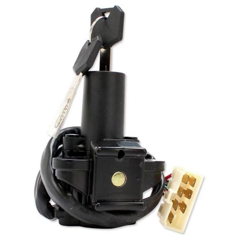 Motorcycle Ignition Switch Lock Fuel Gas Cap W/Key Set Fit For Ninja ZX-6R ZX7R ZX7RR ZX9R ZZR400 ZZR600 ZXR400 ZXR750 1991-2006