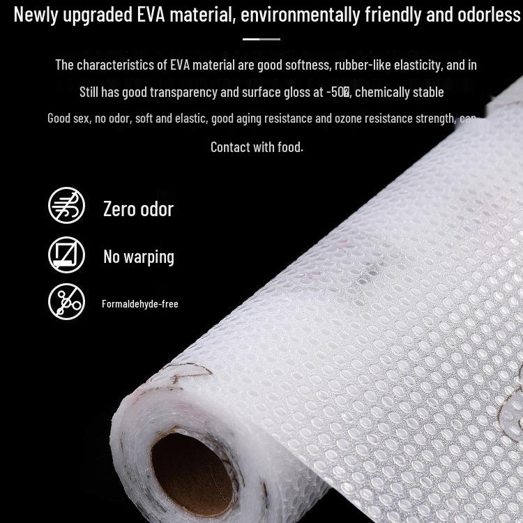 Waterproof Anti-Mold Cabinet & Drawer Liner - Thick, Moisture-Proof Mat for Kitchen, Wardrobe, Shoe Cabinet, and Oil-Proof Countertop.