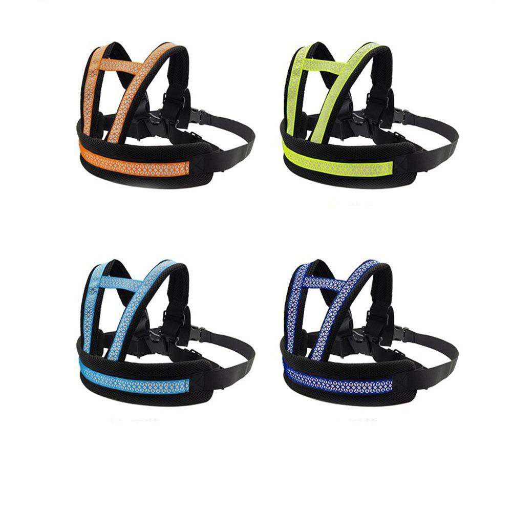 Reflective Strap Children's Motorcycle Seat Belt Breathable Baby Chest Safe Strap For Toddlers