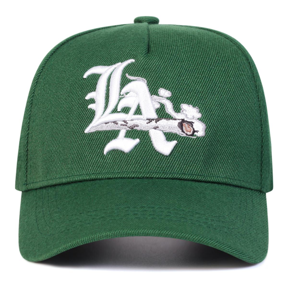 

Мужская бейсболка с вышивкой готическим шрифтом, уличная регулируемая солнцезащитная шляпа для отдыха, весна-осень, для путешествий, туризма, пляжного отдыха зелёный