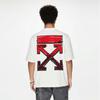Off-White Ss26 American Street Style Gradient Graffiti Arrow Design Fashion Light Luxury Trendy Versatile Short Sleeve T-Shirt OFFTEGLOG327Q