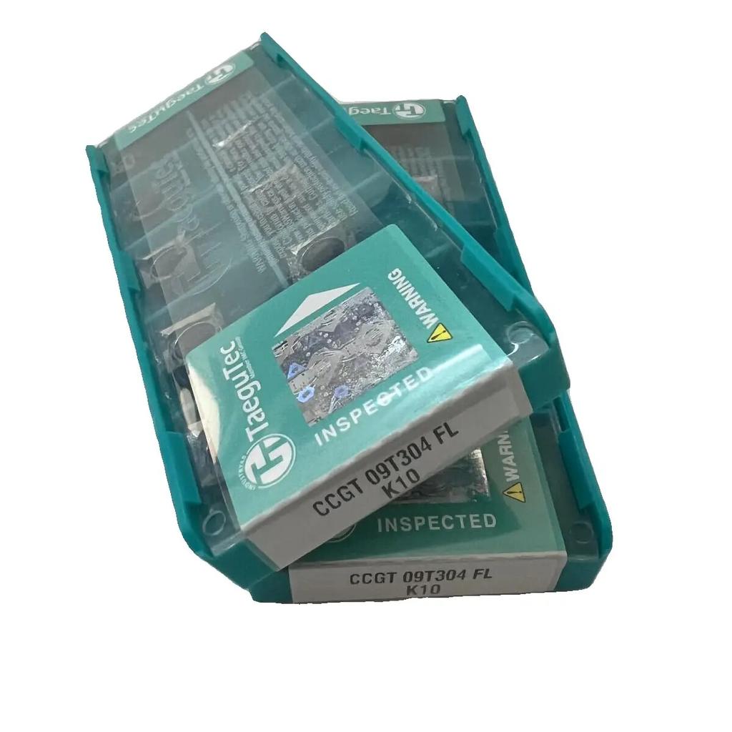 TaeguTec / CCGT09T304FL K10 /Original Genuine CNC Alloy Blade 10 PCS