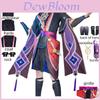 Stunning Scaramouche Cosplay Costume For Women High Collar 3d Printing Fine Stitching