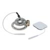 Electric Shock Chastity Lock 9-Hole Breathable Flat Chastity Cleaner Men's Training Masturbation Sex Tool SM