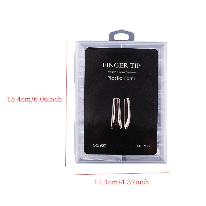 70/140/150 szt. Nailpop Podwójny System Formy do Paznokci Przedłużanie Końcówki Sztucznych Paznokci Formy Górne Do Paznokci Forma do Budowania Żelem Narzędzia Artystyczne