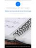 Non-Reflective Expandable Piano Sheet Music Folder with Transparent, Editable Covers
