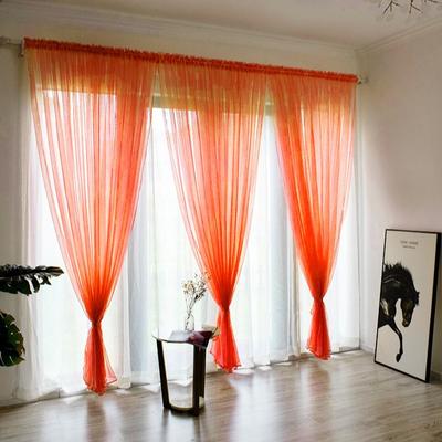 Japanese Romantic Sheer Curtain for Living Room Girls Bedroom Curtains for Window Party Wedding Home Decor Organza Tulle Drapes Panels