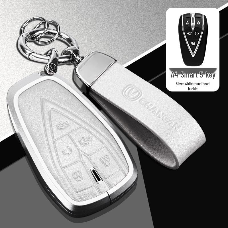 Changan Car Key Cover for Third Gen CS75 Plus, Yidong Plus, CS55, and CS35 Plus