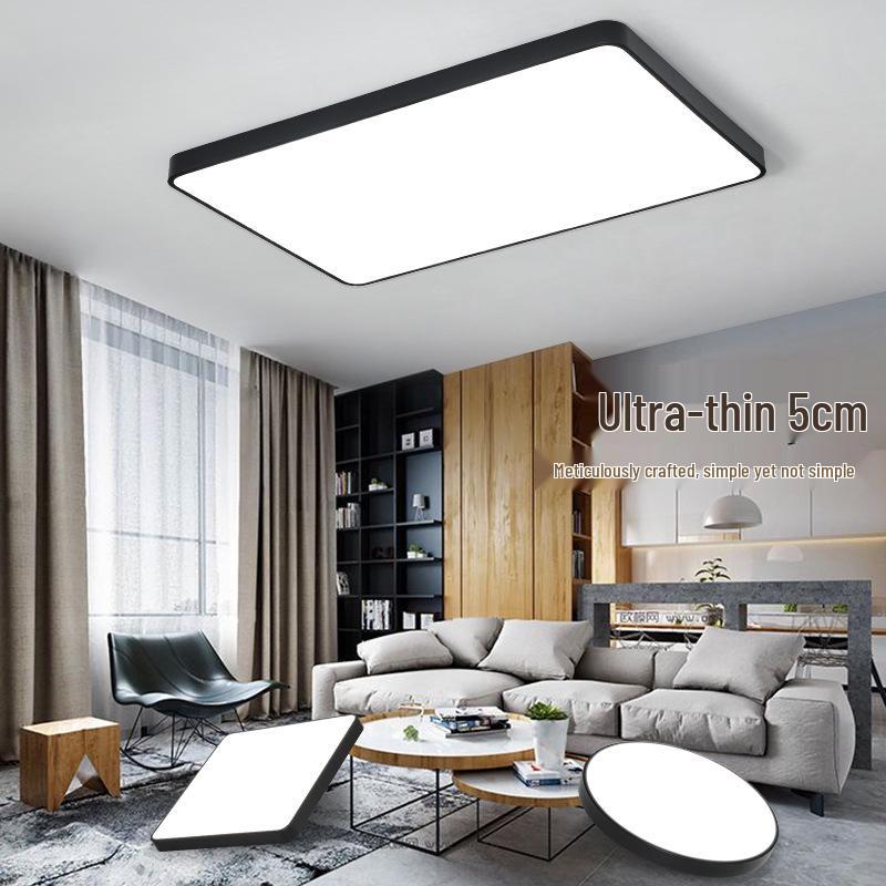 Ultra-Thin Modern LED Ceiling Light for Living Room, Bedroom, or Dining Room