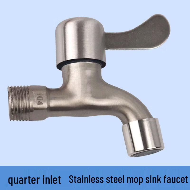 TLXT 304 Stainless Steel Washing Machine Faucet (2-Pack)