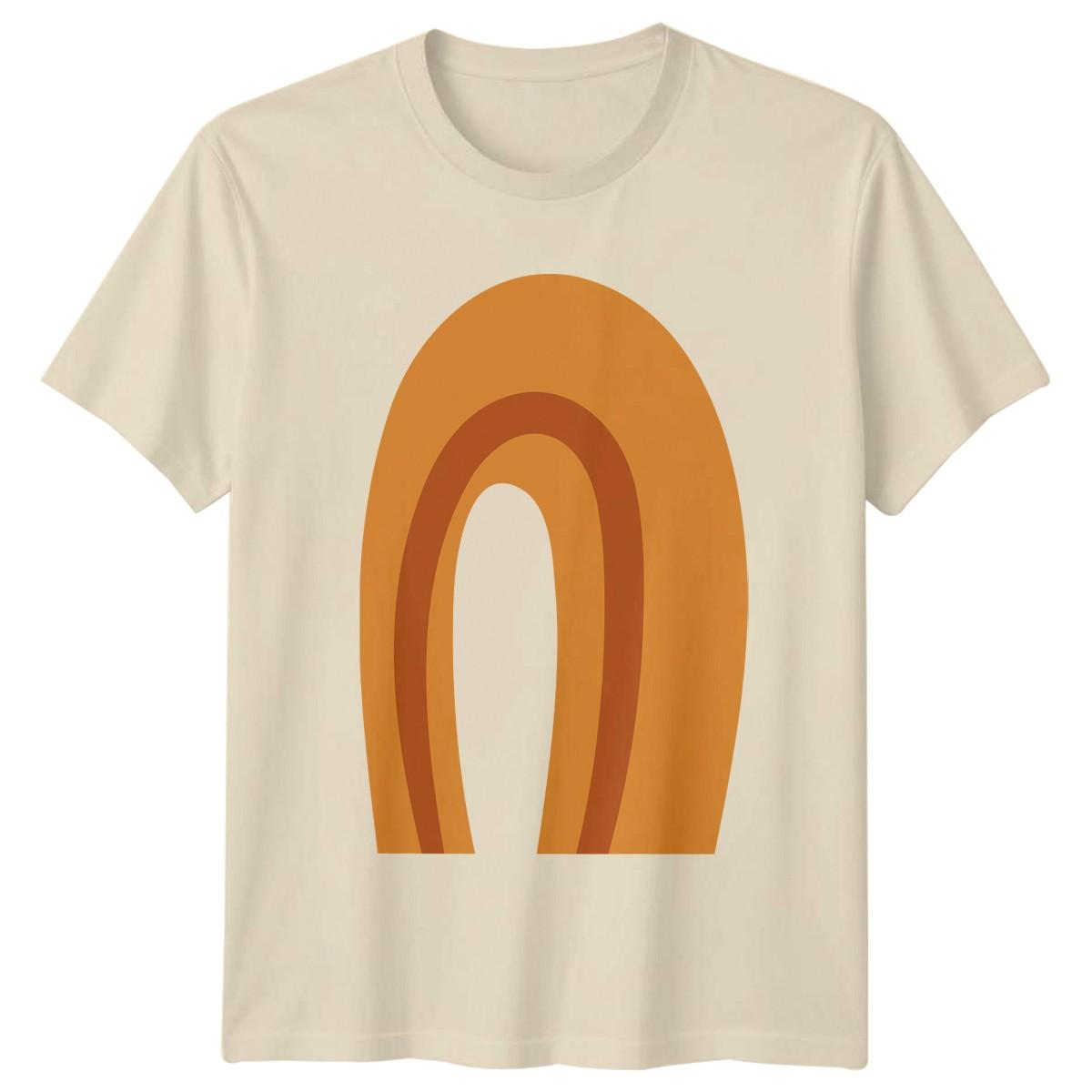 Minimalist Boho Abstract Arch Design T-Shirt Boho Design Abstract Art Birthday XXXXL
