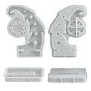 Christmas Tree Resin Mould With Snowflake Silicone Mould For Creating Unique Holiday Ornaments