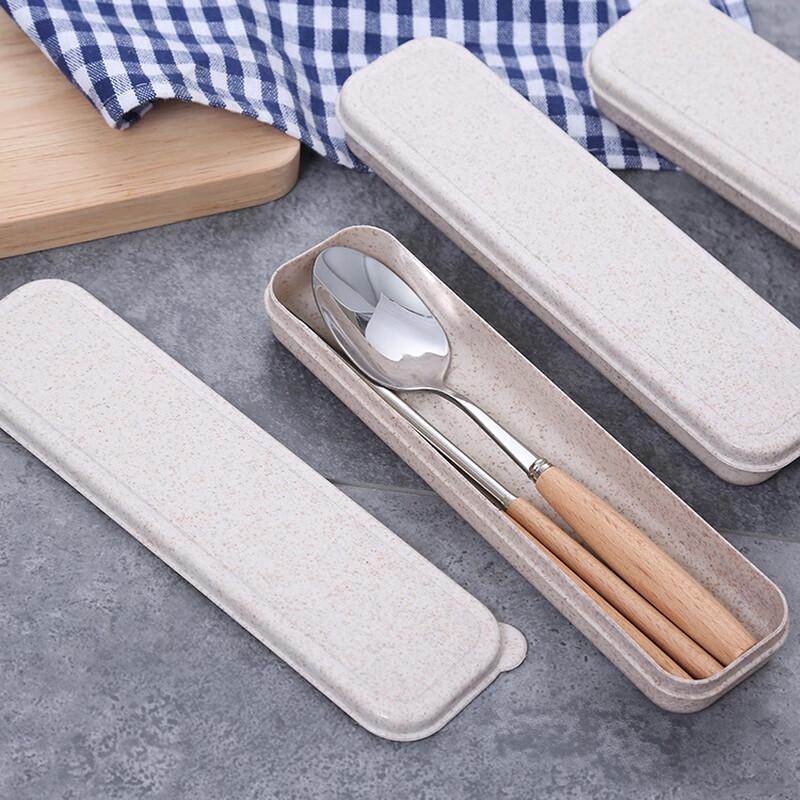 Portable Stainless Steel Chopsticks and Spoon Set