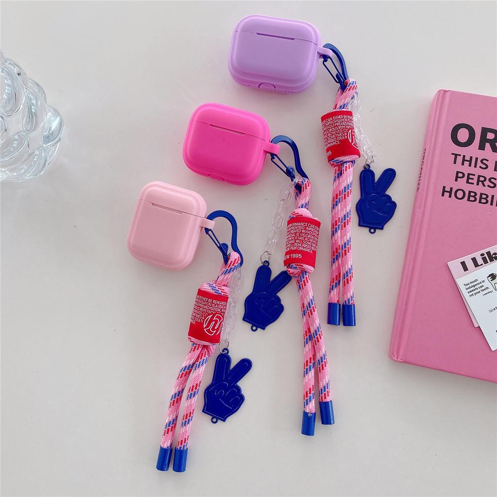 Silicone hand rope for Apple AirPods Pro1 generation Bluetooth headset protective cover Apple 1 generation earphone case 1 generation