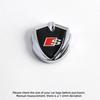 Car 3D Metal Logo Emblem Auto Side Body Decal Sticker Decoration For Audi S A4 B5 B6 B9 A3 8P A5 A6 C6 C7 4F A1 A7 A8 Q2 Q3 Q5