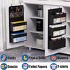 Wall-Mountable Hanging Storage Bag with Mesh Pockets for Dorms and Homes