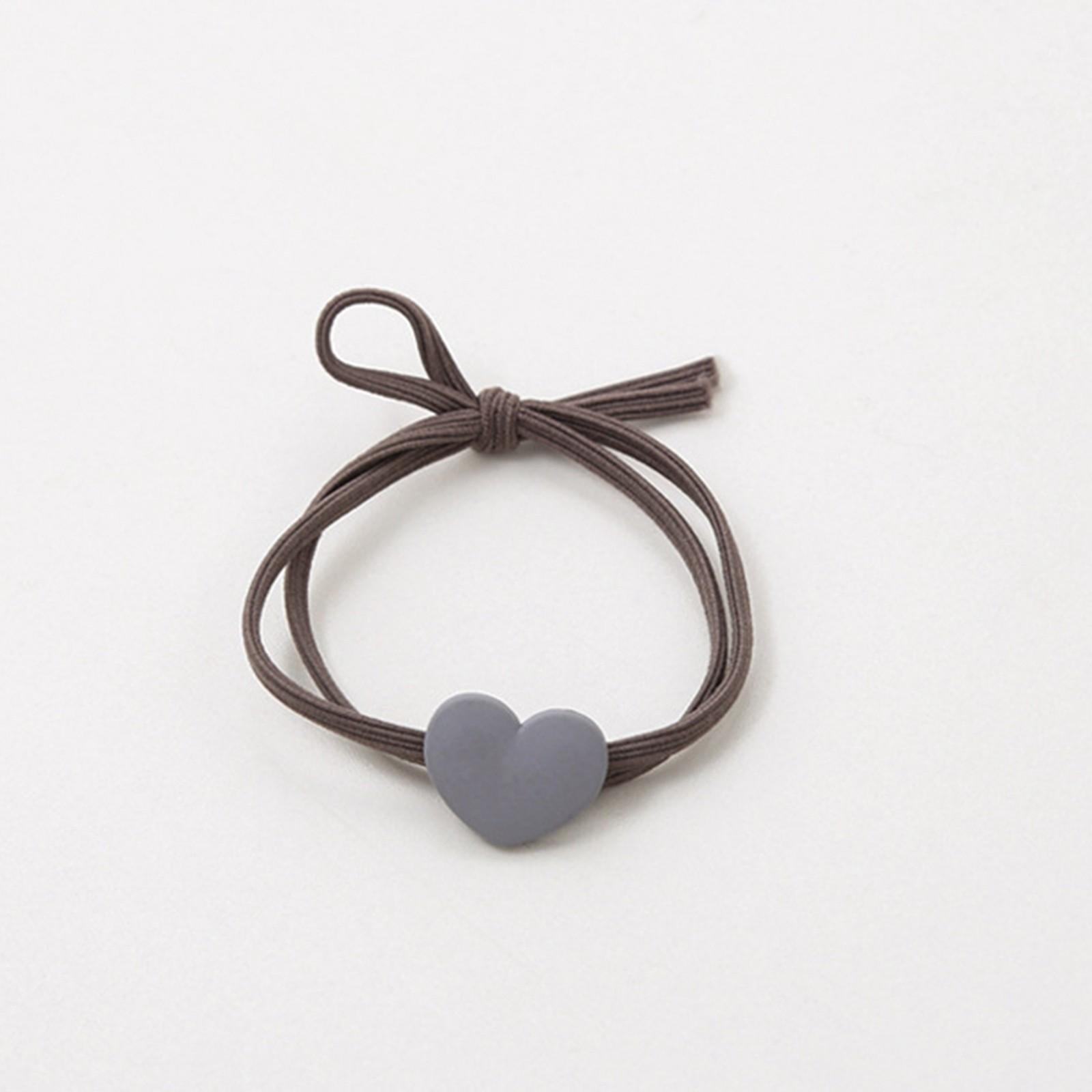 

Веревка для волос Круг для волос Веревка для головы Темперамент Резиновая лента Женские украшения для волос One Size серый