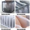 Dormitory Bra Closet Organizer for Socks Home Separated Underwear Storage Box 7 Grids Bra Organizer Foldable Drawer Organizer