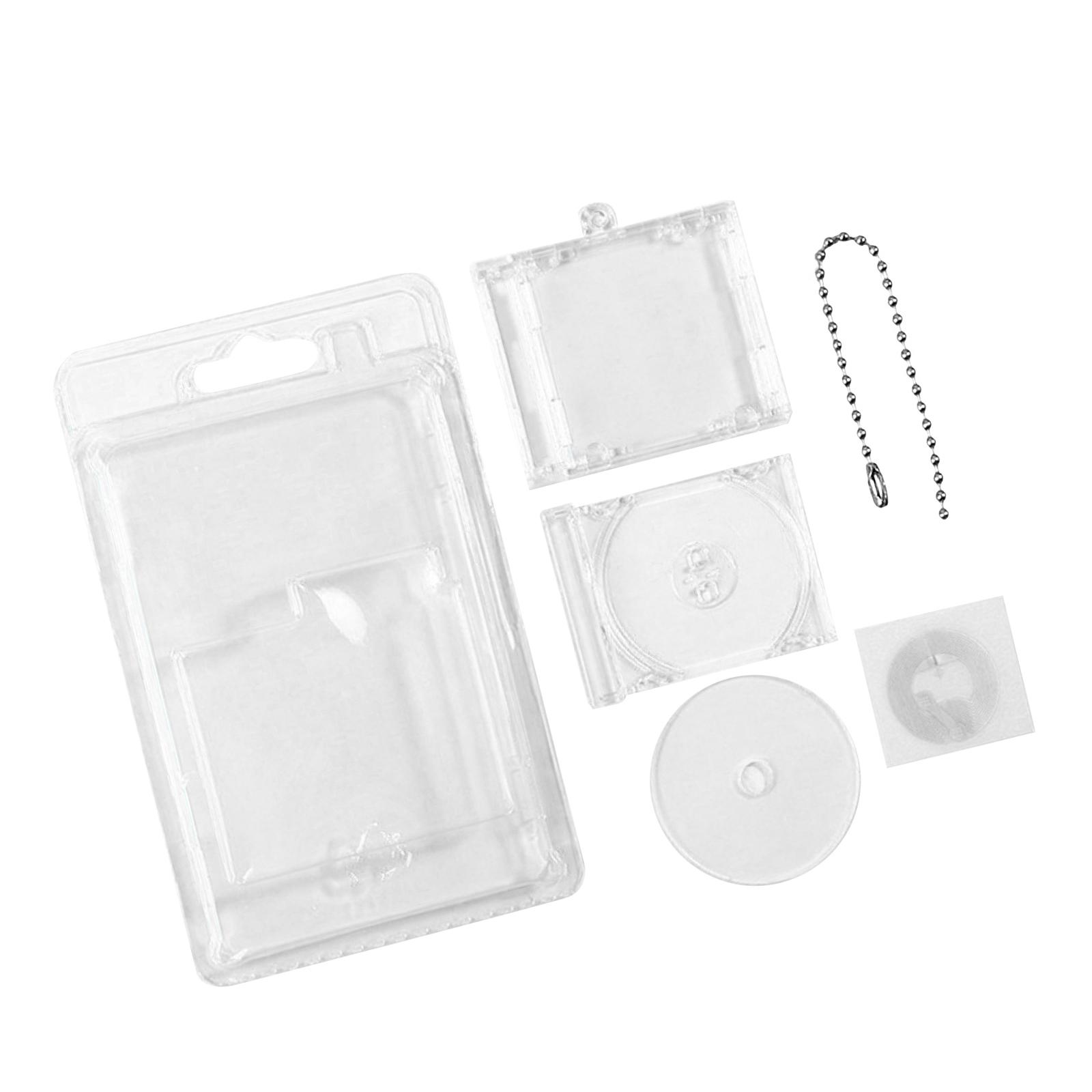 

Acrylic Disc Case Keychain For Keychains Backpack Hanging Decor Chain Clip Creative Acrylic Disc Hanging Charm Clip