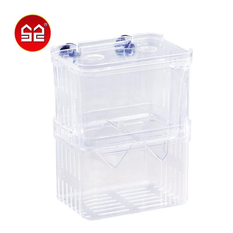Acrylic Betta Fry Breeding & Isolation Box for Tropical Fish Spawning