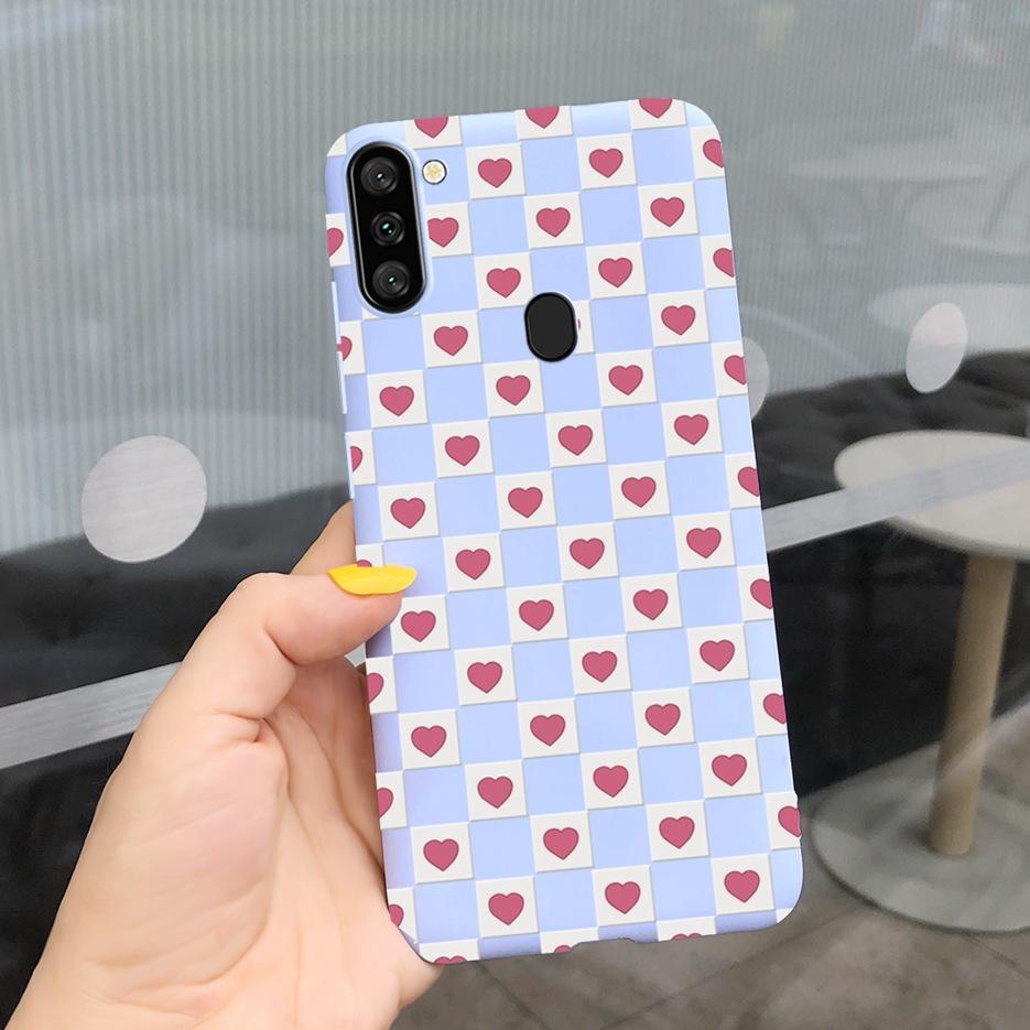 For Samsung Galaxy A11 Case M11 Stylish Soft Silicone Phone Case For Samsung A11 Galaxy M11 A 11 A115F Cover Fundas Coque Bumper
