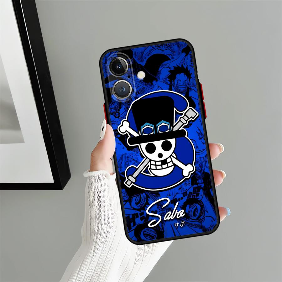 Anime O-One Pieces Back Phone Cover Case for iPhone 15 Plus 13 Mini 12 16e 17 Air XS 14 11 16 Pro Max 7 8