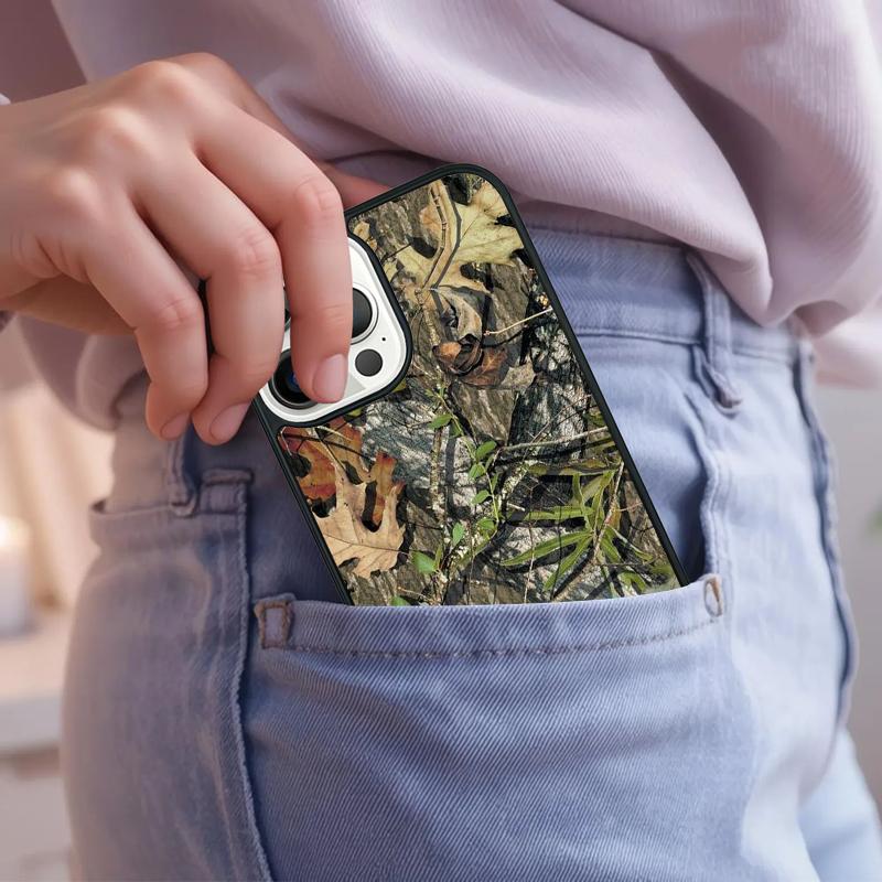 Hunting Camo Phone Case For iPhone 17 Air 15 16e 14 13 Pro Max Coque 12 11 Pro Max PLUS cover