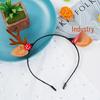 Forest Girl Christmas Antler & Berry Headband - Festive Elk Headdress for Performances