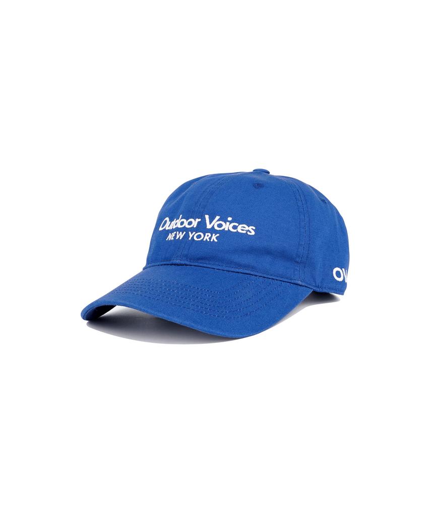Ausdoeoboiseu Classic Logo Ny Cotton Cap (Blue)