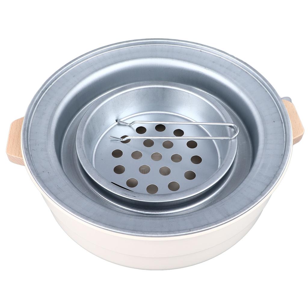 Portable Charcoal Grill Iron Smokeless Small Barbecue Grill for Garden Backyard Party Picnic