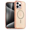 For Apple 16Pro Max Hard Transparent Glitter Magnetic Phone Case Anti-fall for Apple 15 Phone Case