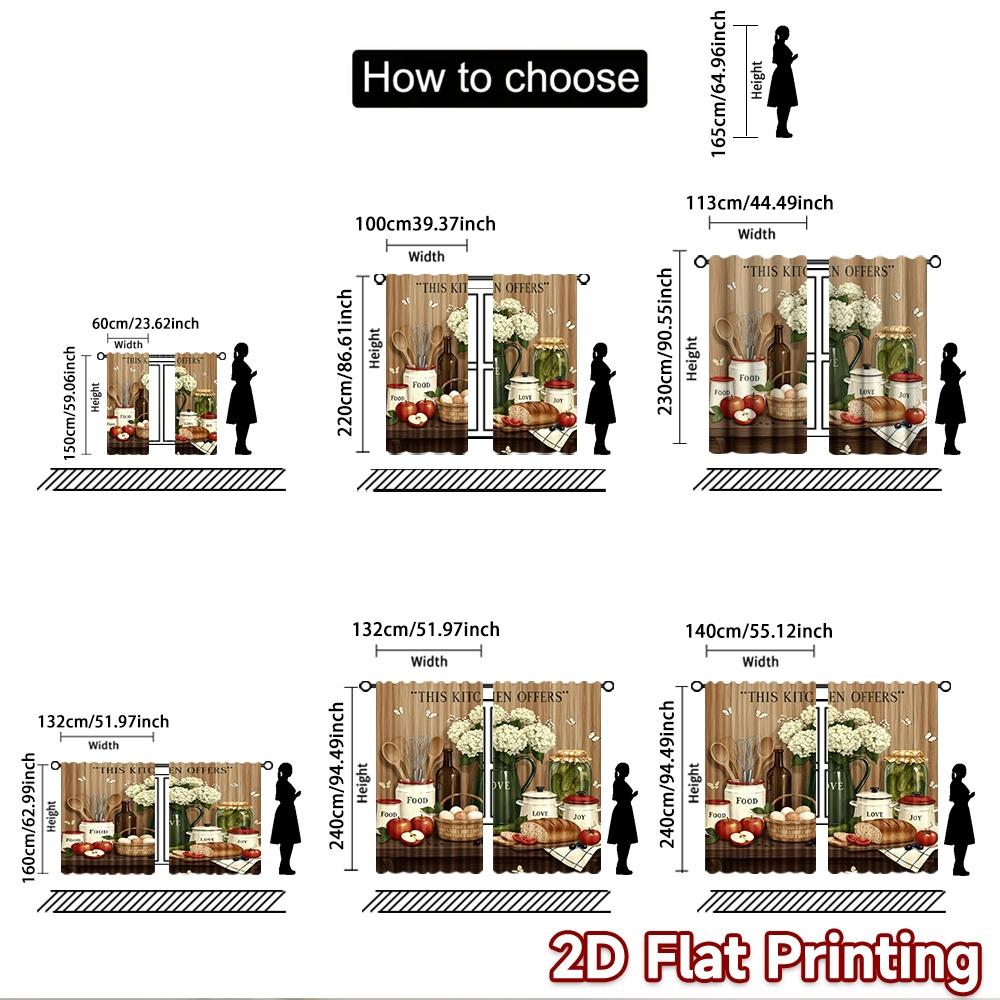 2D flat Photography Backdrop Party Backdrop Cozy Kitchen Still Life 100% Polyester Festive Holiday Perfect for Holiday
