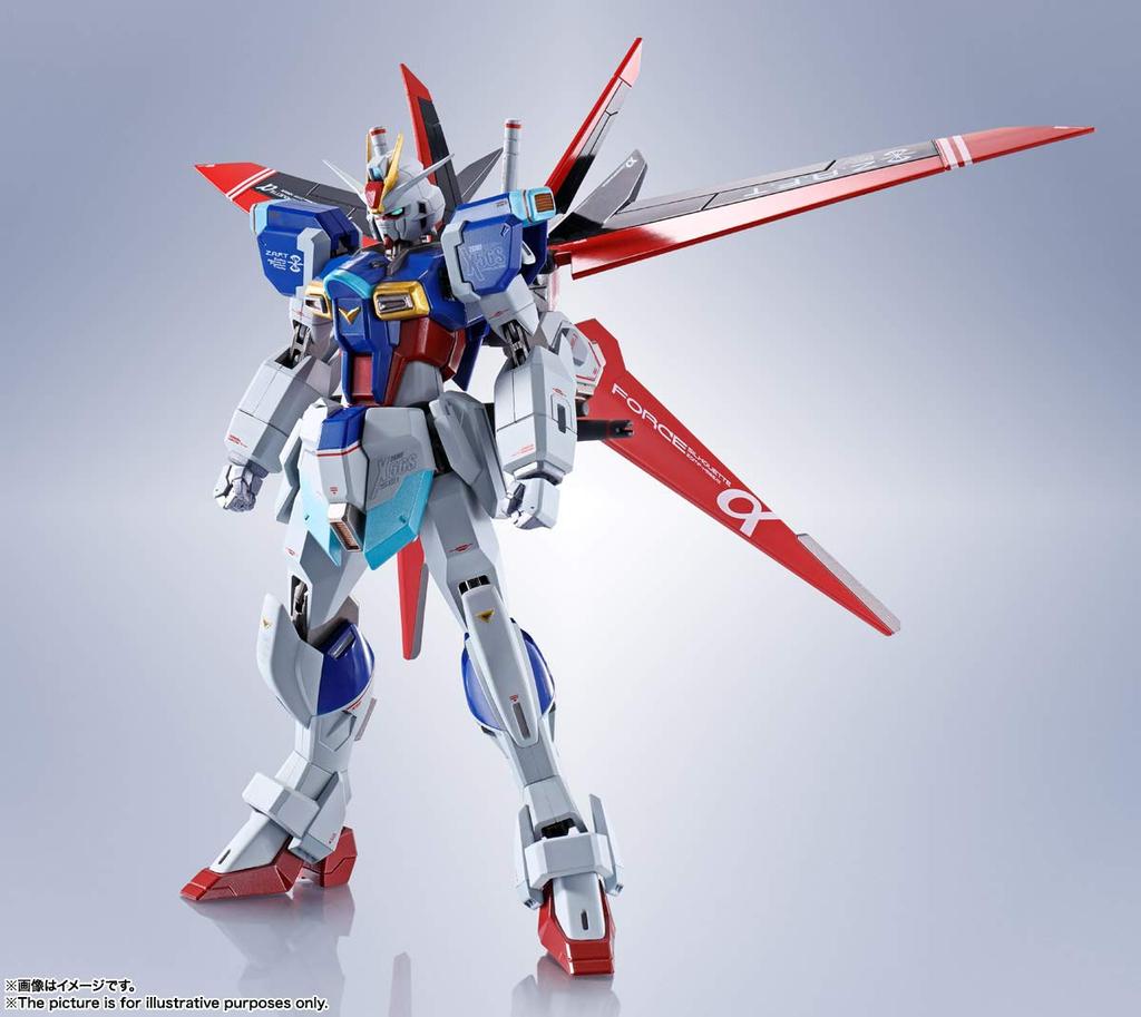 TAMASHII NATIONS METAL ROBOT Spirits Mobile Suit Gundam SEED DESTINY Force Impulse Gundam 140mm Painted Movable Figure [SIDE MS] Approx.