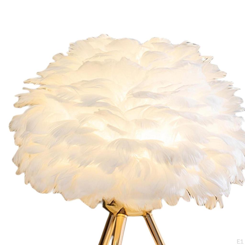 Modern USB Table Lamp, LED Night Lampshade Desk Lighting Metal Crafts Decorative Bedside Lamp for