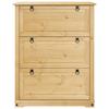 Szafka Na Buty Corona, 99X32X124,5 Cm, Lite Drewno Sosnowe
