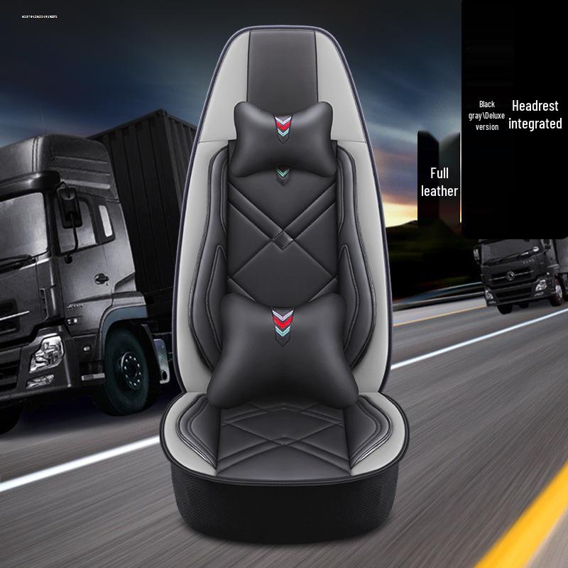 Delong M3000 All-Season Leather Seat Cover for Truck (Main Driver)