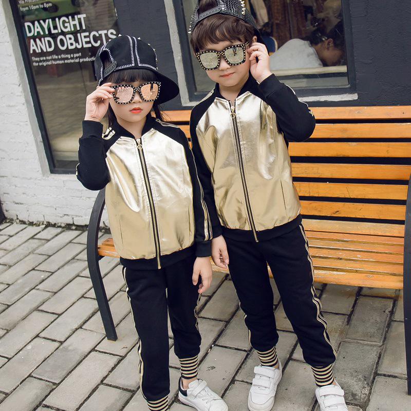 2025 Trendy Parent-Child Autumn/Winter Spliced Sports Suit - Internet Sensation for Families