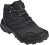 Обувь для треккинга Adidas Terrex Skychaser AX5 Mid Gore-tex carbon core black semi flash aqua