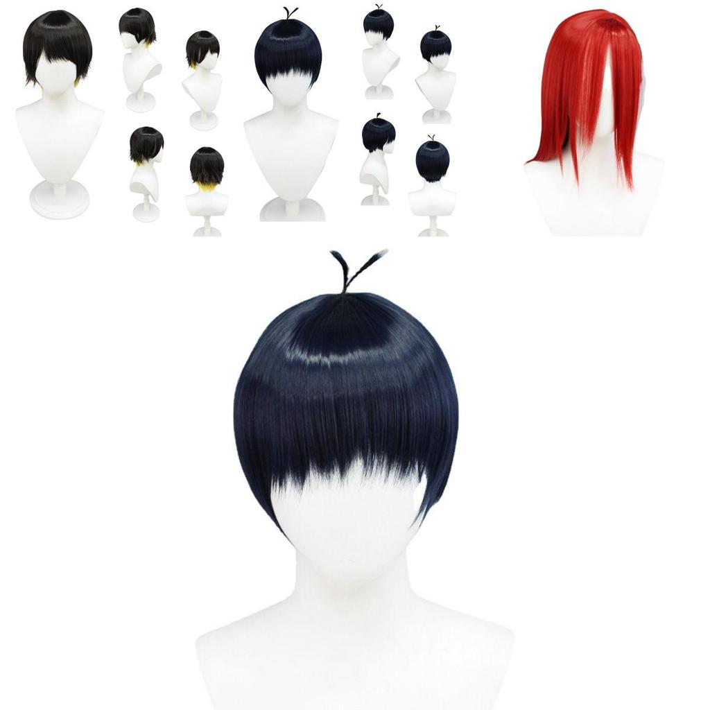 Blue Lock Cosplay Wig Heat Resistant Anime Football Character Hairpiece