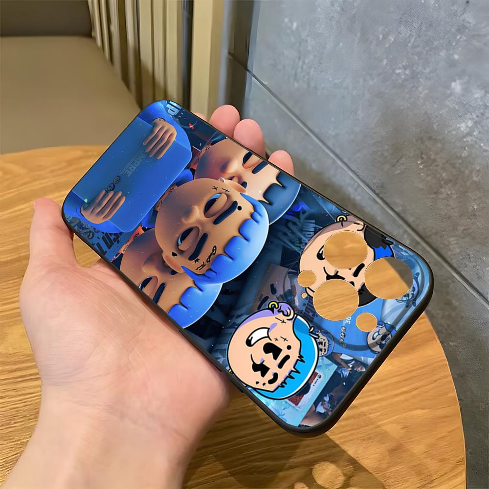 

Blessd Singer Phone Case For IPhone 17 15 16 13 Pro Max 14 12 11 Air Xr X 8 7 6 Plus Luxury Back Cover iPhone 15