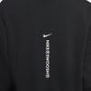 Nike Sweatshirts Women's Black Hooded Moderate Regular DJ6948-010