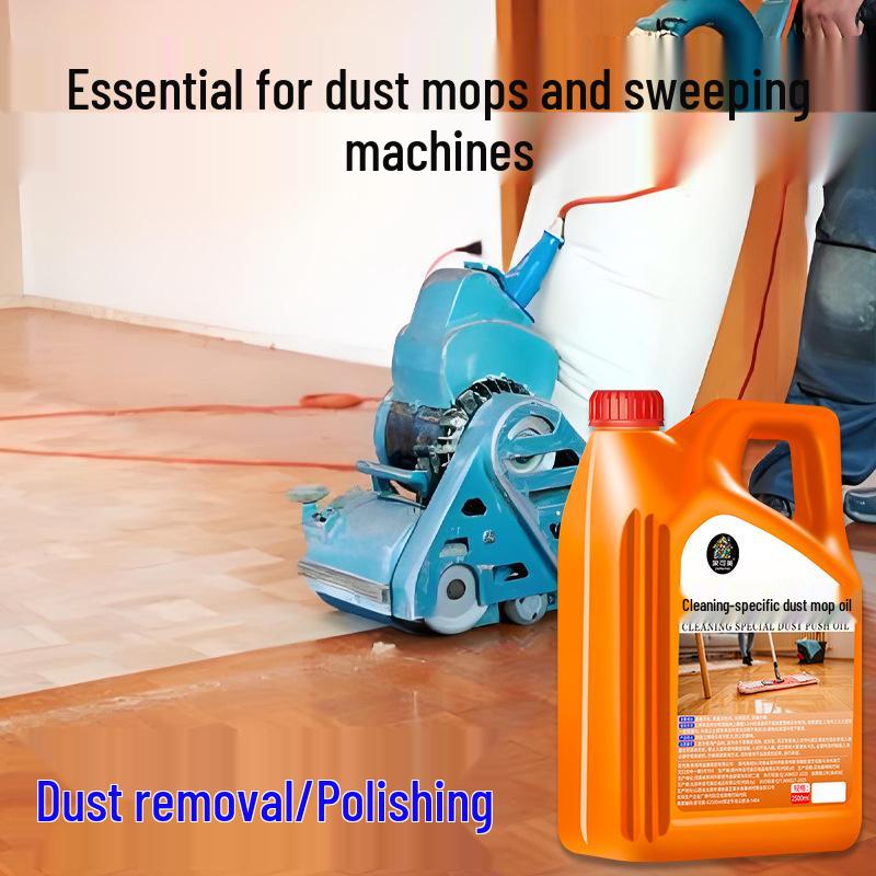 Concentrated Dust Mop Oil for Hotels and Commercial Marble Tile Floor Cleaning