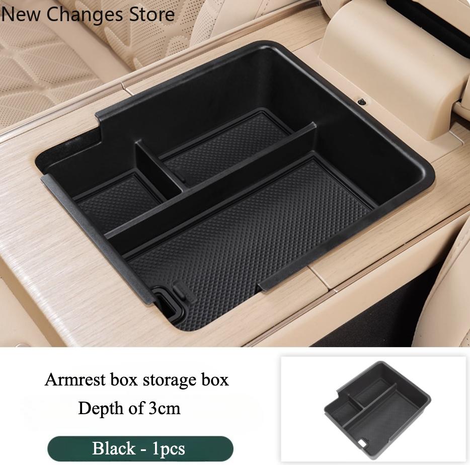 For EXLANTIX ET EXEED STERRA ET 2024 2025 Car Center Console Armrest Storage Box ABS Armrest Organizer Holder Accessories