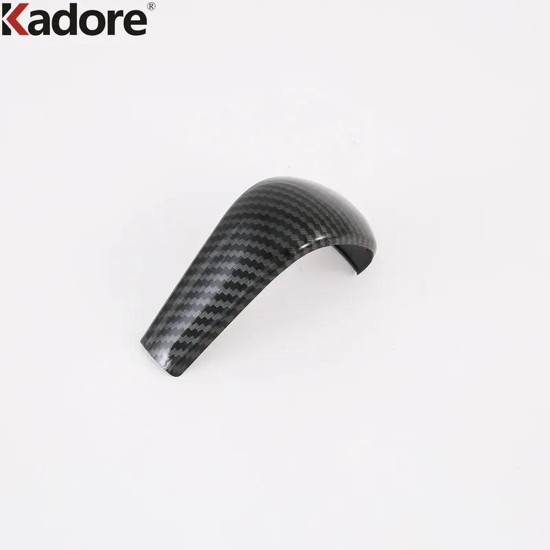 Car Gear Shift Knob Head Cover Trim For Mazda CX30 CX-30 -  2024 CX-50  2024 Carbon Fiber Interior Accessories