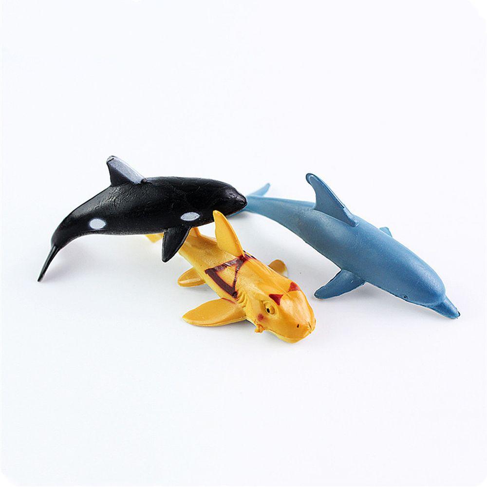 Collectible PVC Ocean Animals 6CM Marine Animal Simulation Animal Model Toys Action Figures