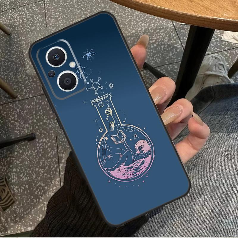 Science For OPPO Reno 14 13 12 11 10 Pro 8T 11F 12F 13F 14F 7 8 Lite OPPO Find X8 X6 X5 X9 Pro Case
