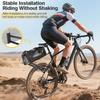 NEWBOLER Aeropack Lega di Alluminio Portapacchi per Bicicletta Serratura a Combinazione Borsa da Bici Bikepacking Per Bici MTB e Gravel Portapacchi Scaffale